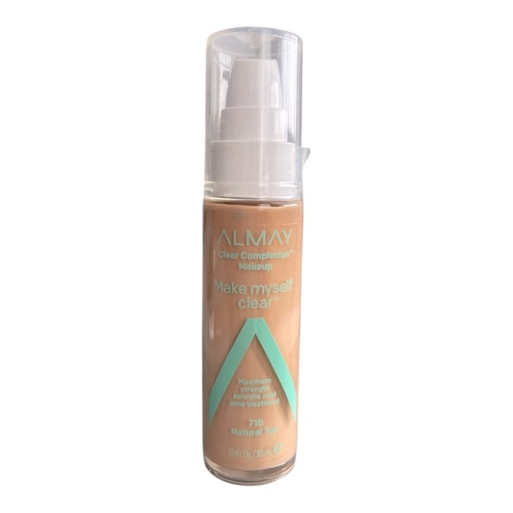 011 Almay Clear Complexion Makeup - Natural Tan 710 - Picture 2 of 5